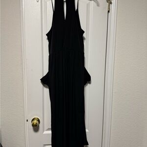 BCBGeneration Black Backless Dress